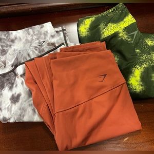 Lot of 3 womens Gymshark leggings